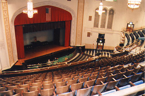Picture of Auditorium from above