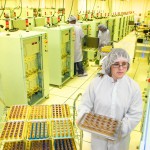 Industrial Clean Room Photography Manufacturing Chips