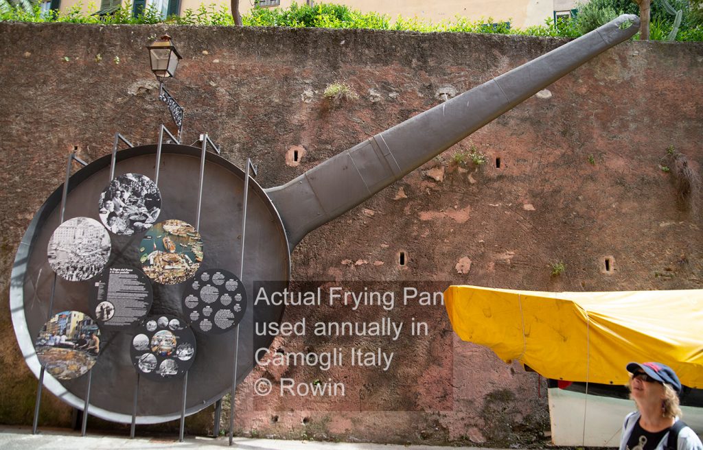 Giant Frying Pan, Camogli, Italy