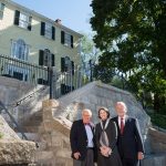 Hingham Heritage Museum President Michael Studley; Suzanne Buchanan, Executive Director; Robert H. Gaughen, Jr., Hingham Savings